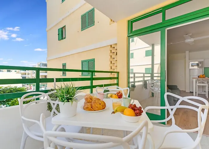 Apartment Home2book Colourful Playa Del Ingles, Pool *
